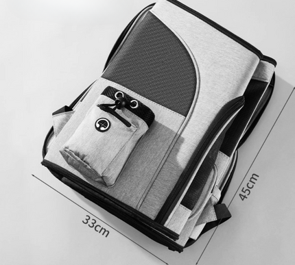 Sac à Dos Ventilé pour Chats – Transport Urbain Pratique