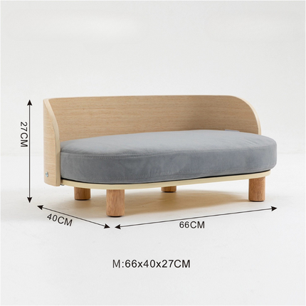 Petit lit pour animal au design scandinave et minimaliste