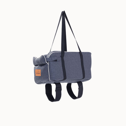 Sac à transport pour chat style – Motif à carreaux intemporel