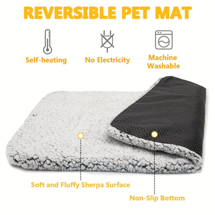 Tapis Chauffant pour Chat avec Isolation Thermique