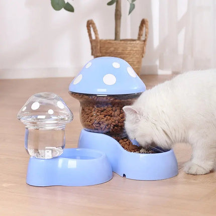 Distributeurs Champignons pour Croquettes et Eau - Design Ludique