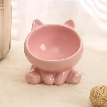 Bol Incliné pour Chat - Interaction Naturelle et Facile