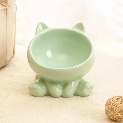 Bol Incliné pour Chat - Interaction Naturelle et Facile