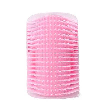 Brosse Mural Bleu pour Chat - Massage et Grattage Apaisant
