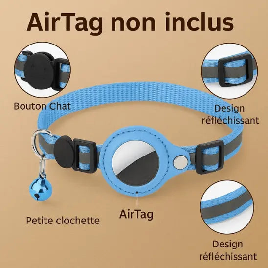 Accessoire pour Chat avec Éclat Rose et Clochette Intégrée