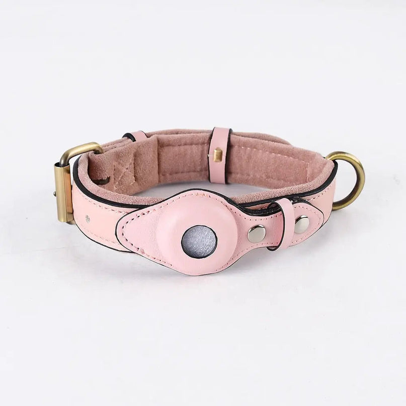 Collier noir moderne avec détails dorés et espace central