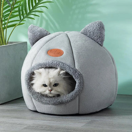 Refuge Douillet pour Animaux avec Oreilles de Chat