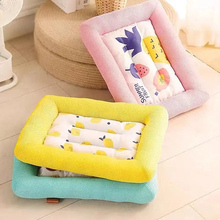 Coussin Douillet Bleu pour Siestes de Chat