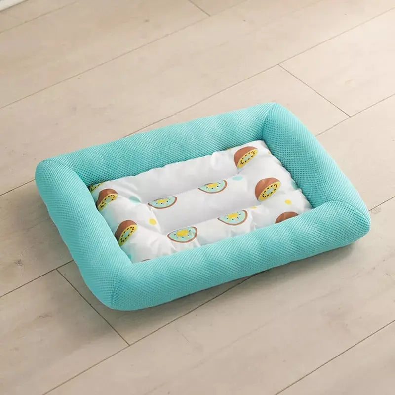Coussin Douillet Bleu pour Siestes de Chat