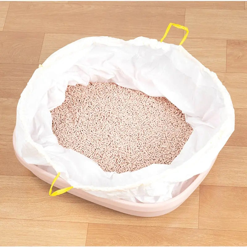 Lot de 7 Sacs Hermétiques Résistants pour Litière de Chat