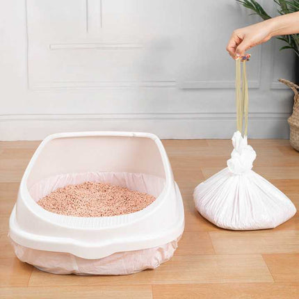 Lot de 7 Sacs Hermétiques Résistants pour Litière de Chat