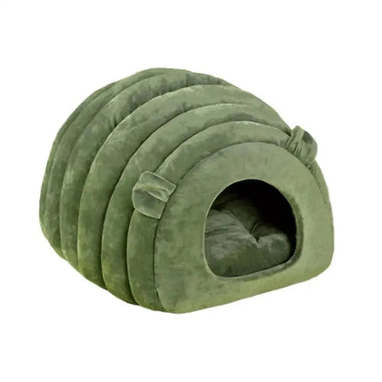 Niche Pour Chat Douce et Mignonne en Forme de Coquille