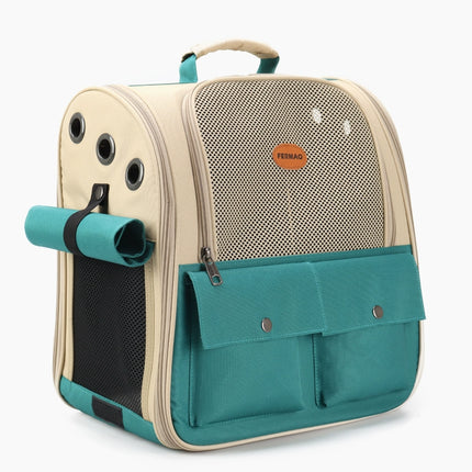Sac à Dos Pliable avec Ventilation - Parfait pour Chats Aventuriers