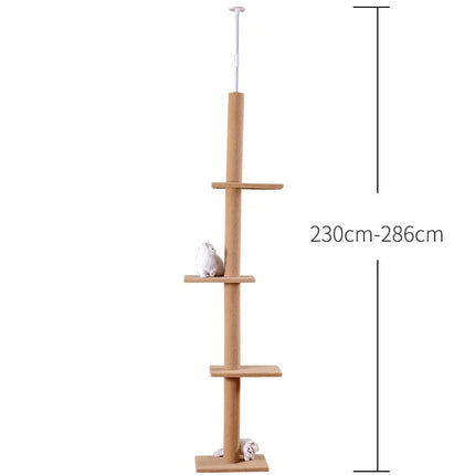 Arbre à Chat Vertical avec Plateformes Multiples