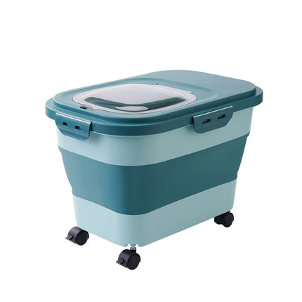 Boîtes de Rangement Compartimentées à Roulettes – Avec Pelle Incluse