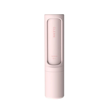 Brosse poils minimaliste pastel avec tissu texturé intégré - Mécanisme amovible