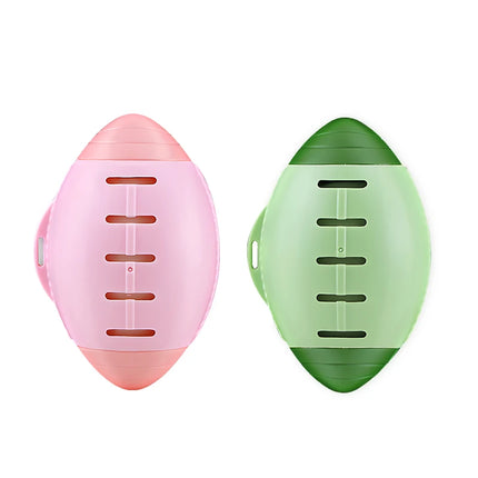 Rouleau Anti-Peluches Compact Lavable | Vert et Rose