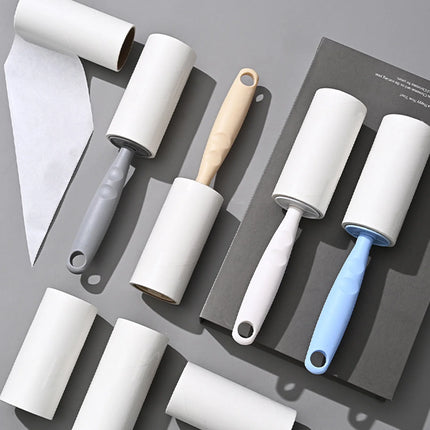 Rouleaux Adhésifs pour Nettoyage des Vêtements - Poignées Pastel