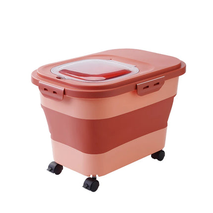 Boîtes de Rangement Compartimentées à Roulettes – Avec Pelle Incluse