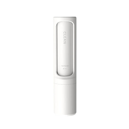 Brosse poils minimaliste pastel avec tissu texturé intégré - Mécanisme amovible