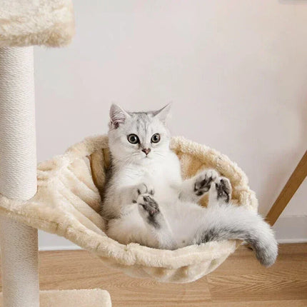 Hamac Douillet Gris pour Chats | Confort et Repos