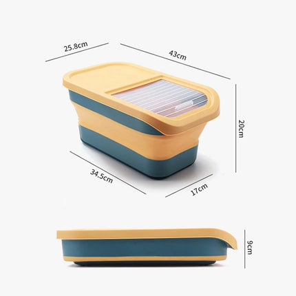 Boîtes de Rangement Compartimentées à Roulettes – Avec Pelle Incluse