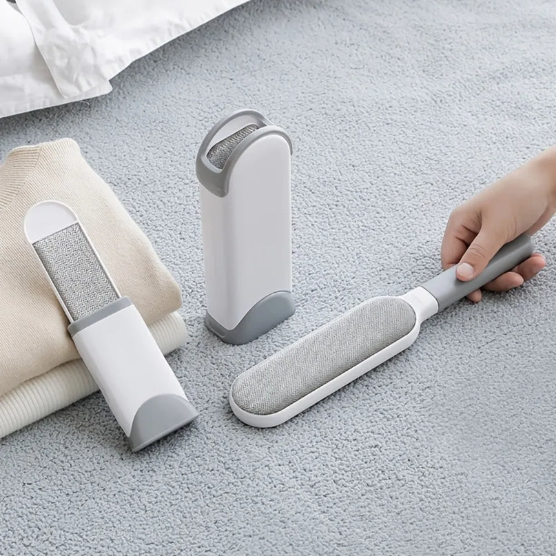 Brosse Nettoyante Pratique avec Système de Collecte Intégré