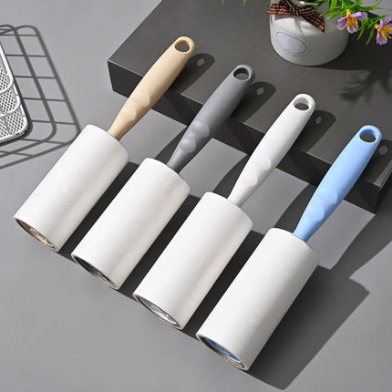 Rouleaux Adhésifs pour Nettoyage des Vêtements - Poignées Pastel