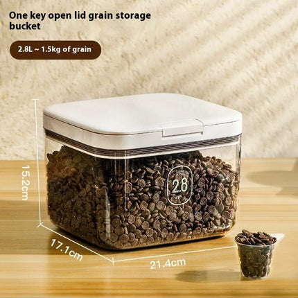 Conteneurs Alimentaires Hermétiques avec Fermeture Sous Vide – Stockage Grains et Céréales