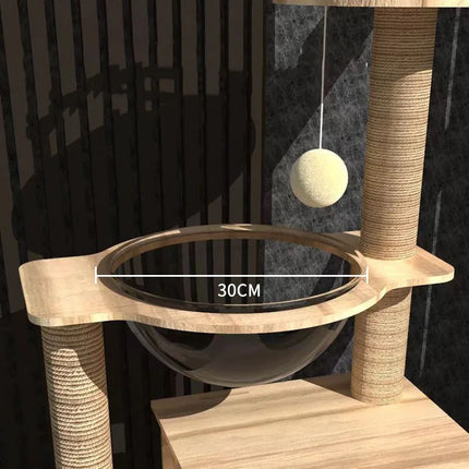 Arbre à Chat Minimaliste | Design Moderne à Niveaux