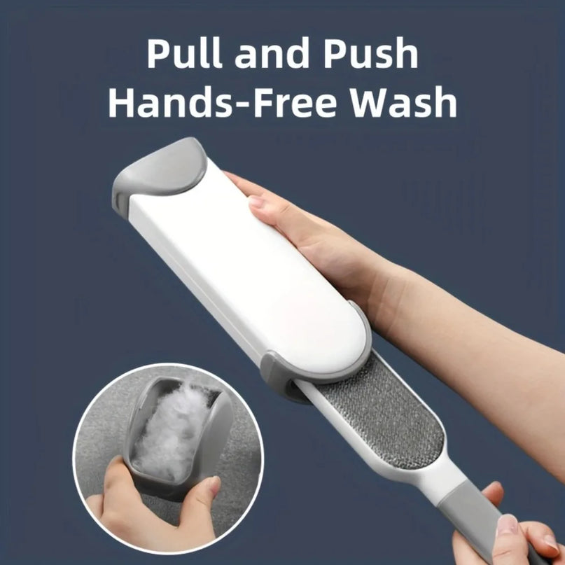Brosse Nettoyante Pratique avec Système de Collecte Intégré