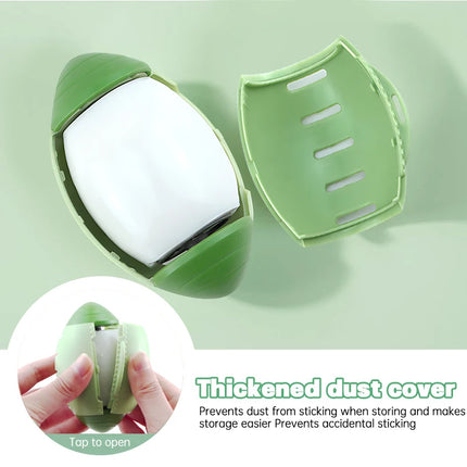 Rouleau Anti-Peluches Compact Lavable | Vert et Rose