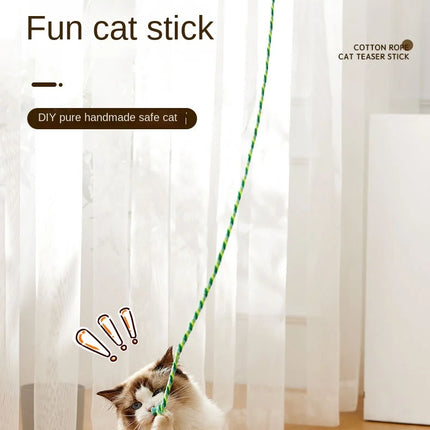 Bâtons Ludiques à Corde Colorée et Cloche pour Moments de Jeu Actifs