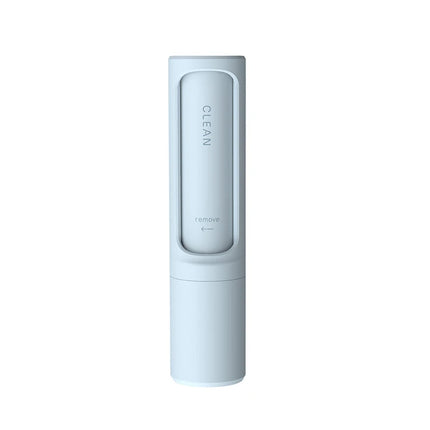 Brosse poils minimaliste pastel avec tissu texturé intégré - Mécanisme amovible