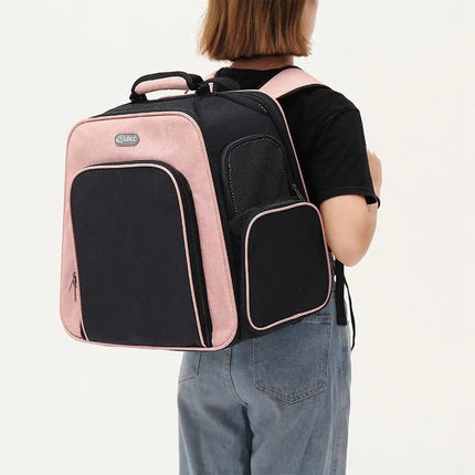 Sac à Dos rigide pour Chat avec Sécurité et Ventilation - Modèle XL