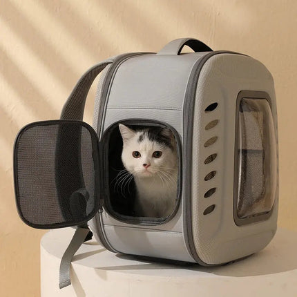 Sac Rigide pour Animaux avec Fenêtre Transparente et Aération
