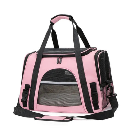 Sac rectangulaire gris avec fenêtre en maille et sangle bandoulière