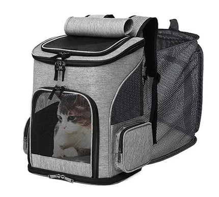 Sac à Dos Ventilé pour Chats – Transport Urbain Pratique