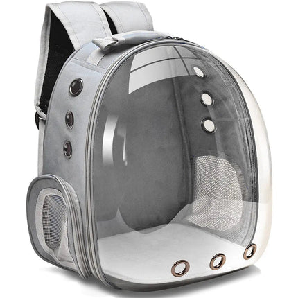 Sac Rose Vision Clair avec Aérations Multiples pour Chat Urbain