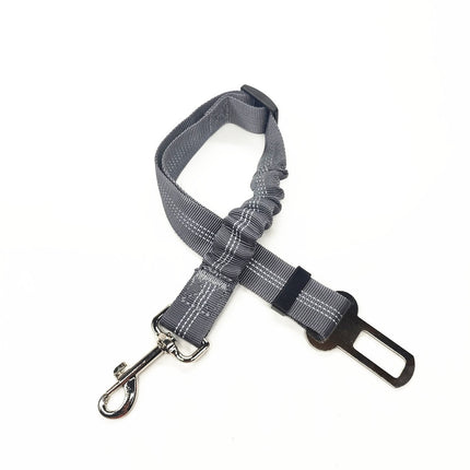Sangle de Sécurité Réglable avec Absorption Élastique et Fixation Ceinture Voiture