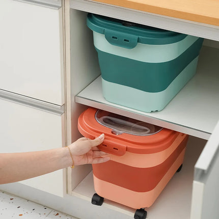 Boîtes de Rangement Compartimentées à Roulettes – Avec Pelle Incluse