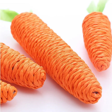 Carottes Ludiques en Corde pour Chat – Jouet Mignon et Interactif