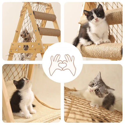 Aire de Jeu Originale en Forme de Tente pour Chatons
