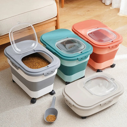 Boîtes de Rangement Compartimentées à Roulettes – Avec Pelle Incluse