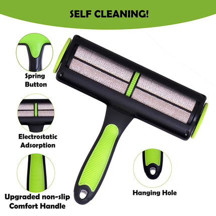 Rouleau Anti-Poils Pratique pour Nettoyage Domestique