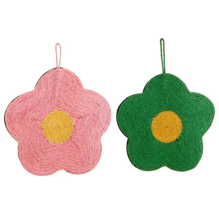 Griffoir Mural Pour Chat en Forme de Fleur