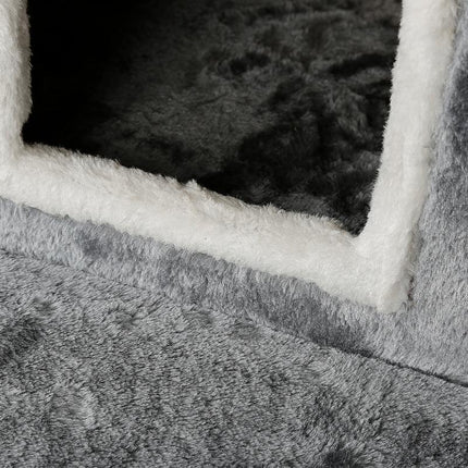 Arbre pour Chat avec Maison et Rampe Incluse – Design Compact