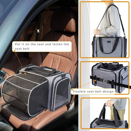 Sac de Transport Modulable avec Ouvertures Latérales Déployables