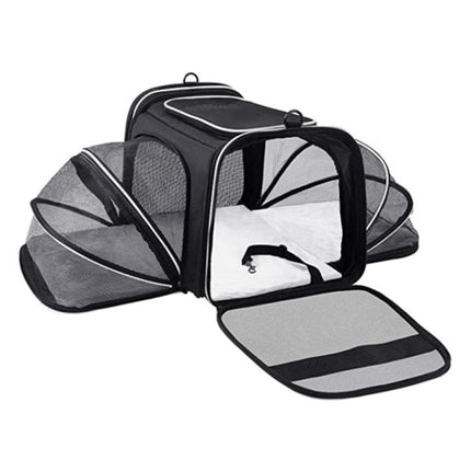 Sac de transport pliable avec ventilation optimale pour animaux